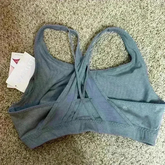Athleta Jacquard Transcendence Bra Size L new - Picture 4 of 5